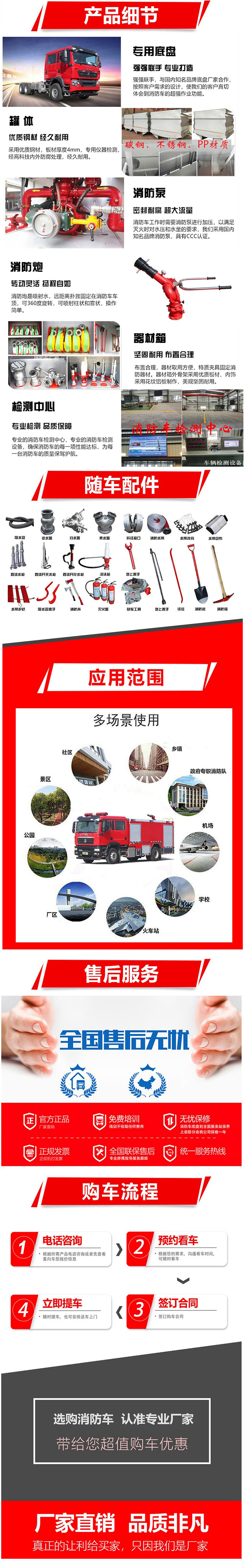 國(guó)六慶鈴重卡6立方泡沫消防車(chē)